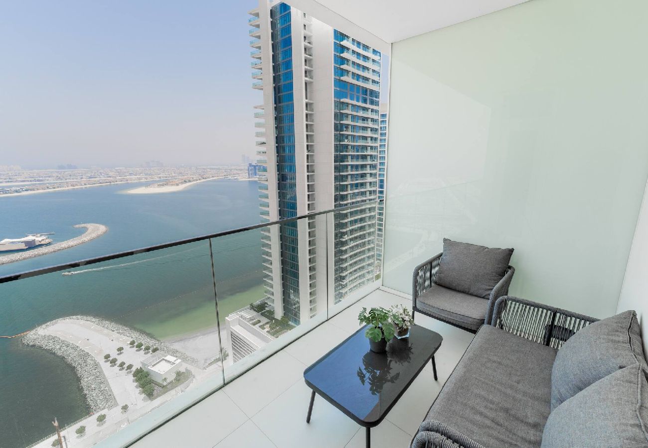 Apartment in Dubai - Apartment with Palm Jumeira View 