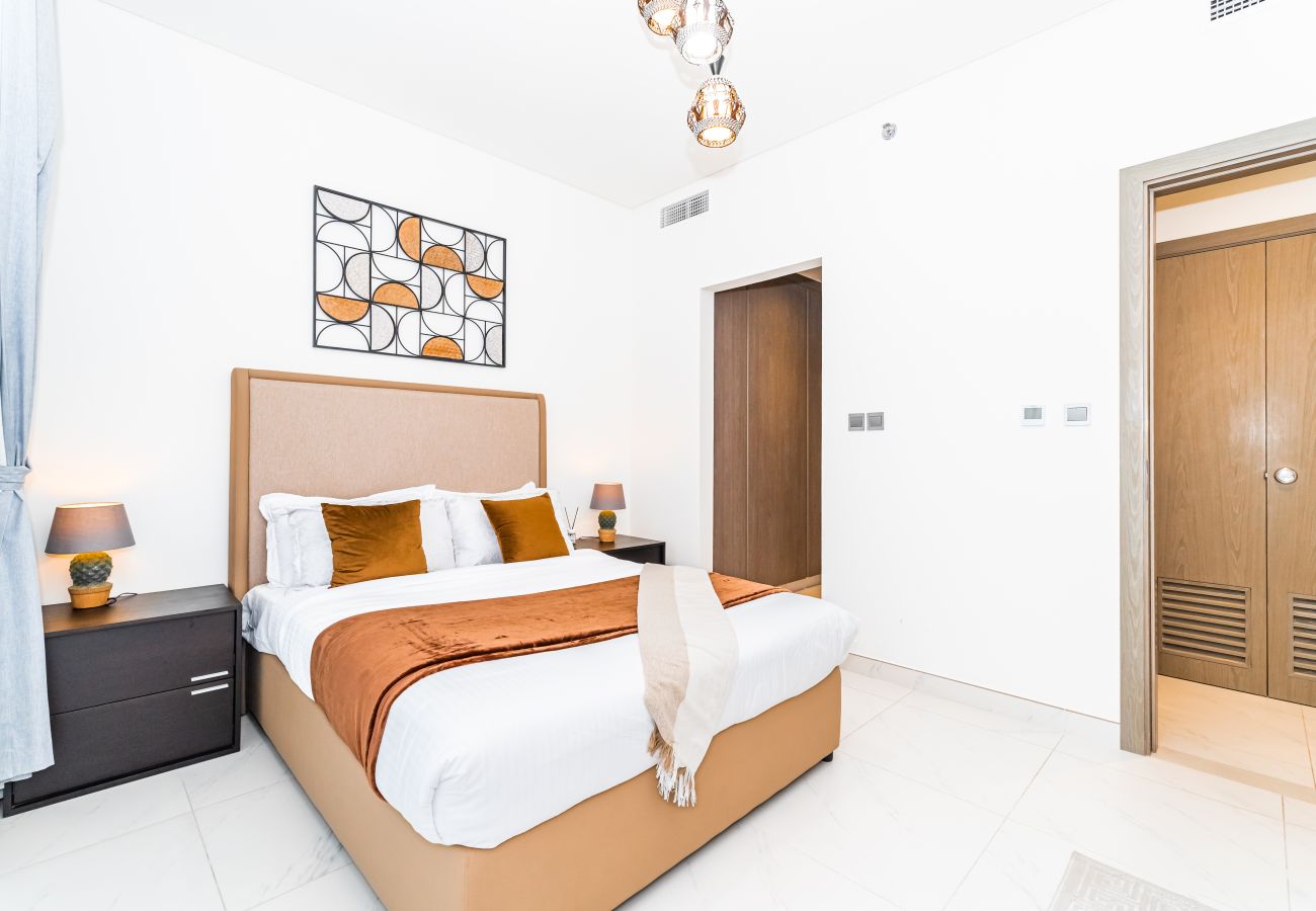 Apartment in Dubai - Premium 1BR  -  Lagoon Access,  District One - MBR City
