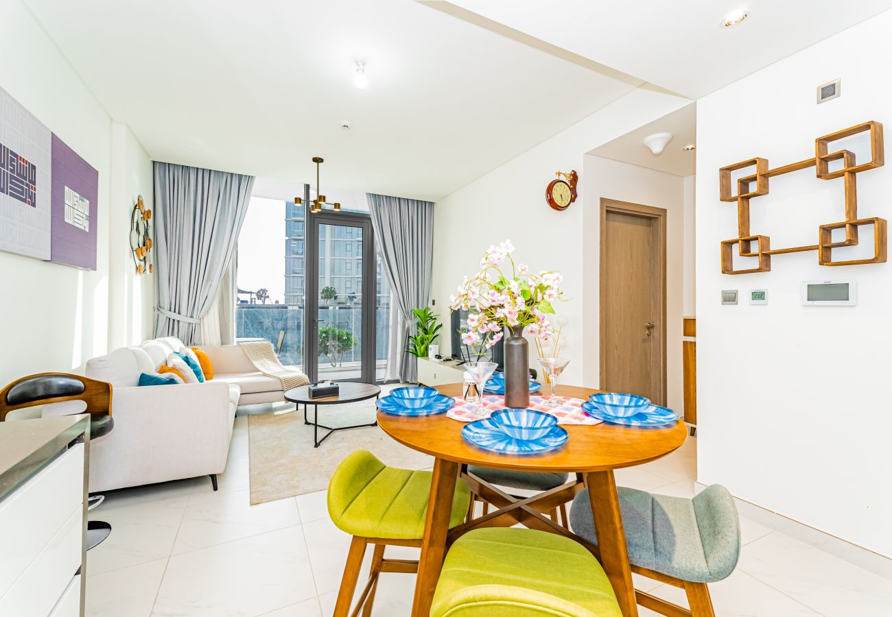 Apartment in Dubai - Premium 1BR  -  Lagoon Access,  District One - MBR City